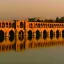 Photo of a historic Persian bridge